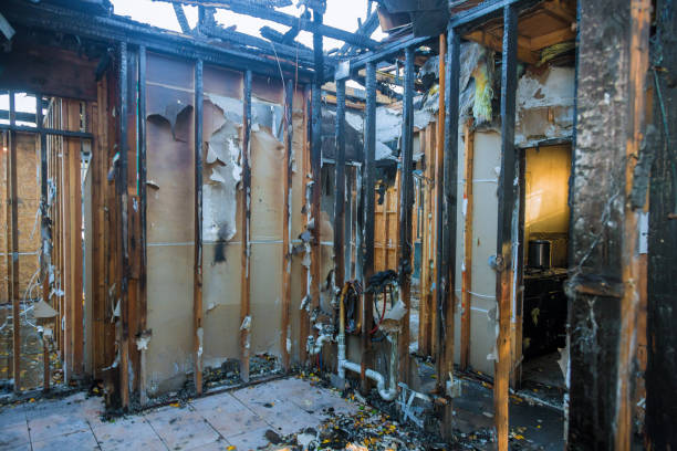 Professional Soot Cleanup technician working in Blue Ridge, VA